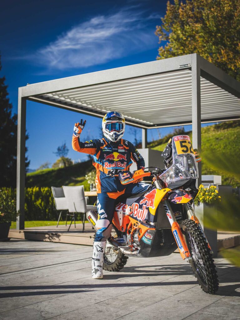 Pergola von Matthias Walkner (KTM, RedBull)