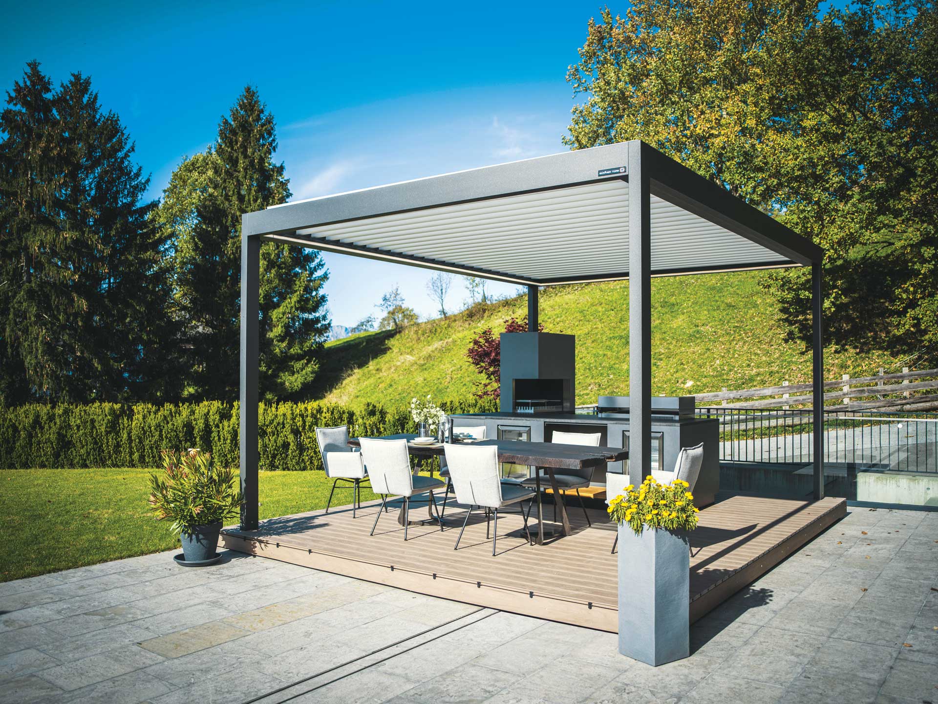 pergola terrasse